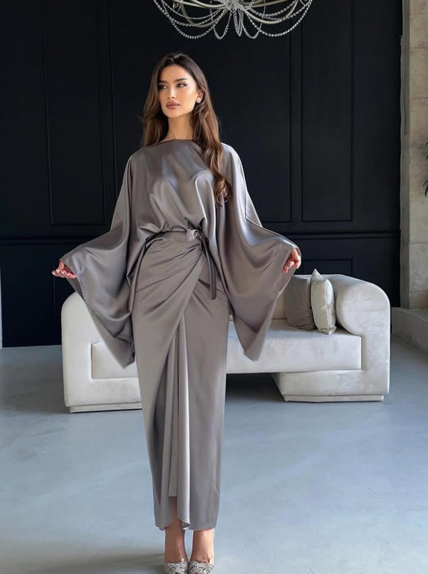 Minimalist Loose Shirt And Lace-up Skirt Suit(Buy 2 Free Shipping)