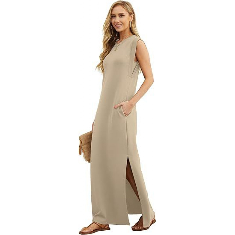 Women's Loose Split Flowy Maxi Dress (Buy 2 Free Shipping)