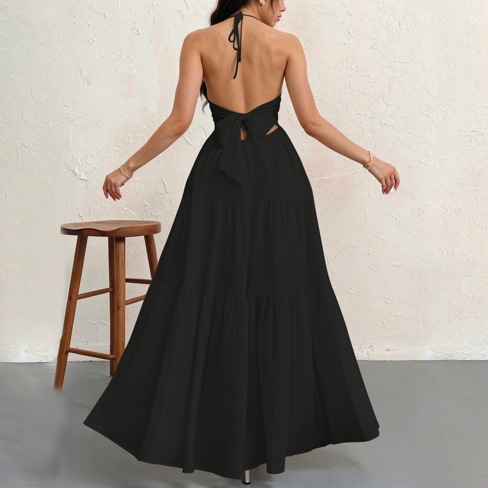 Women's Plain Dress, Summer Casual Basic Loose Fit Sleeveless Dress for Beach Holiday Vacation （Buy  2 Free Shipping）