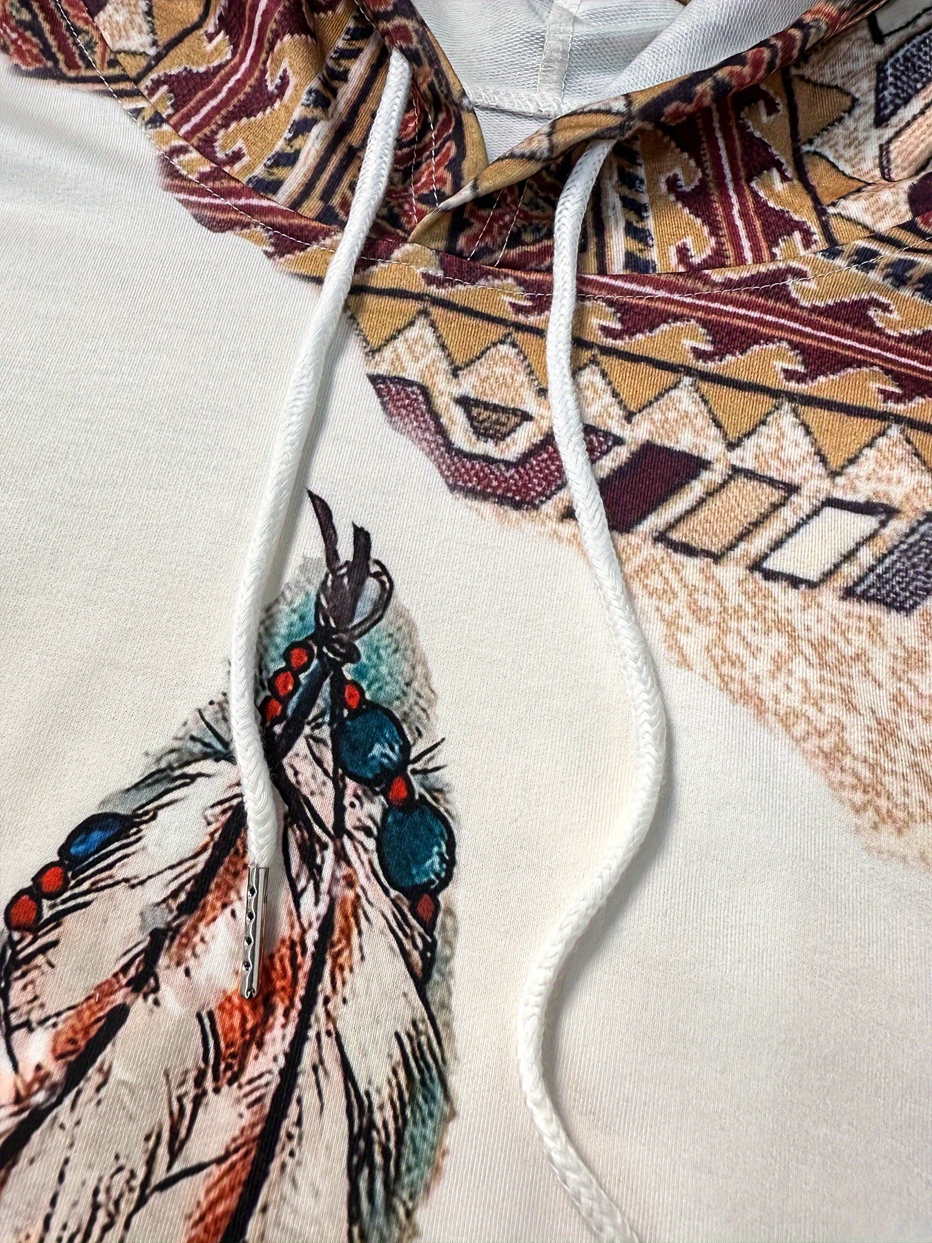 Women's Western Bohemian Hooded Pullover Sweatshirt（Buy 2 Free Shipping)