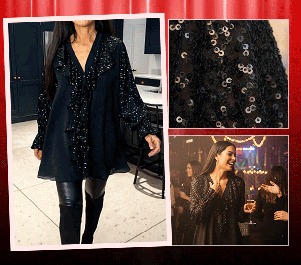 Solid Color Ruffled Loose Blouses