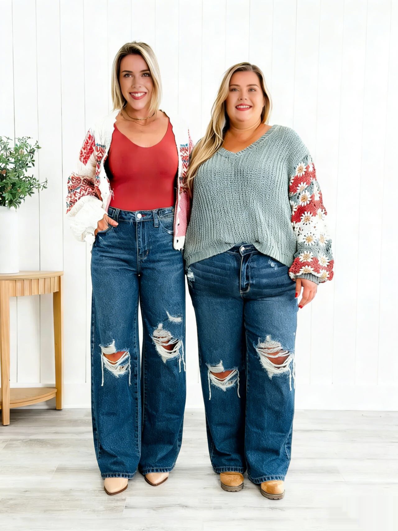 Judy Blue Downtown Darling Rigid Magic Straight Jeans  (Buy 2 Free Shipping)