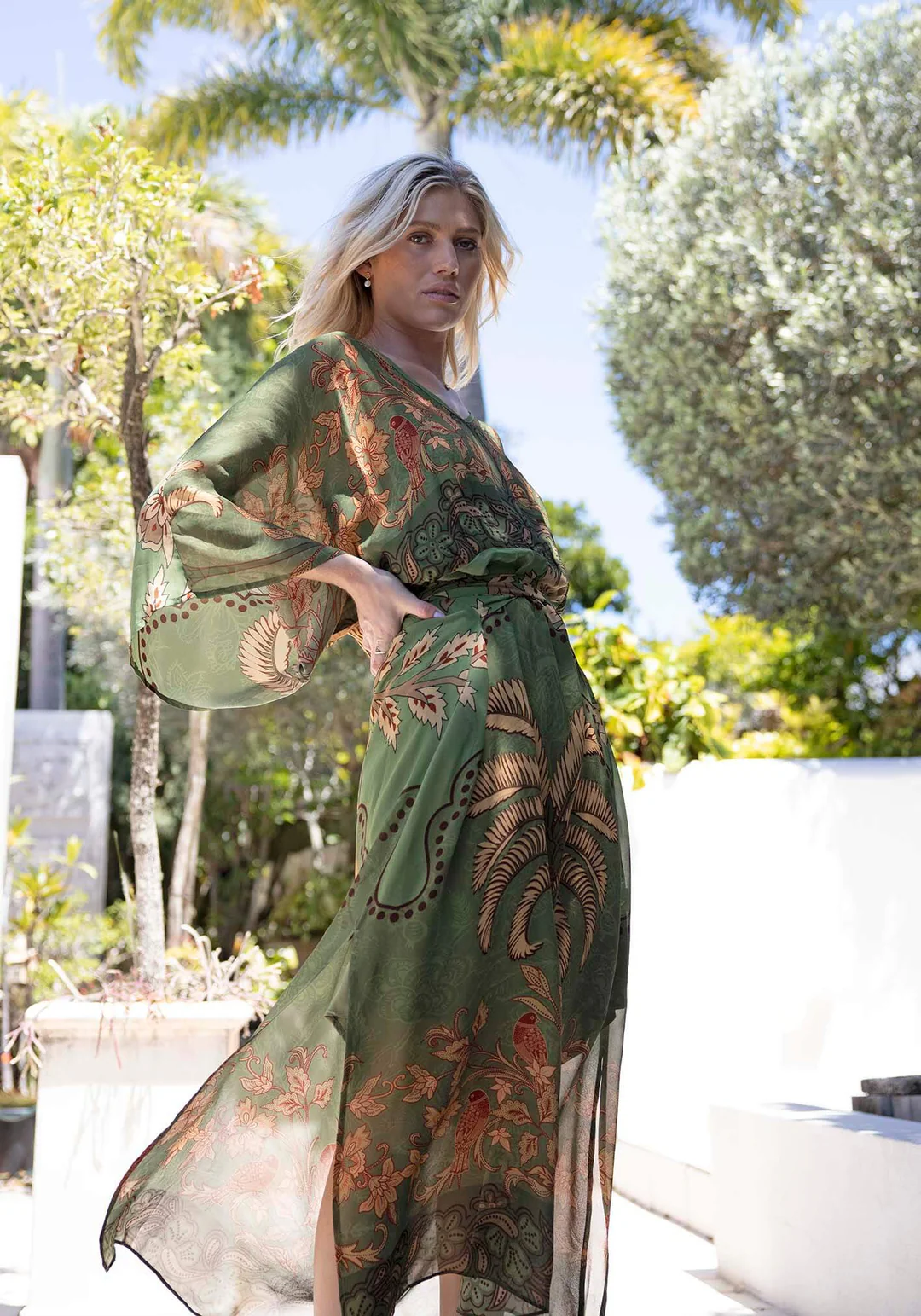 Oasis Resort Maxi Dress （Buy 2 Free Shipping)