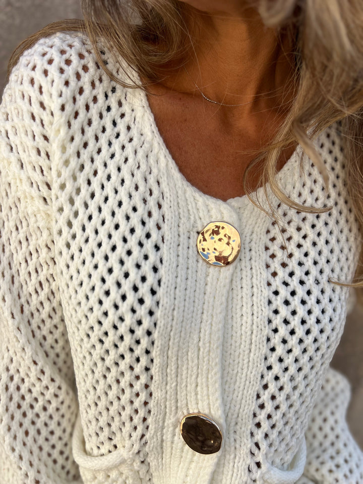 🔥Comfort Cropped Jacket with Gold Buttons（Buy 2 Free Shipping)