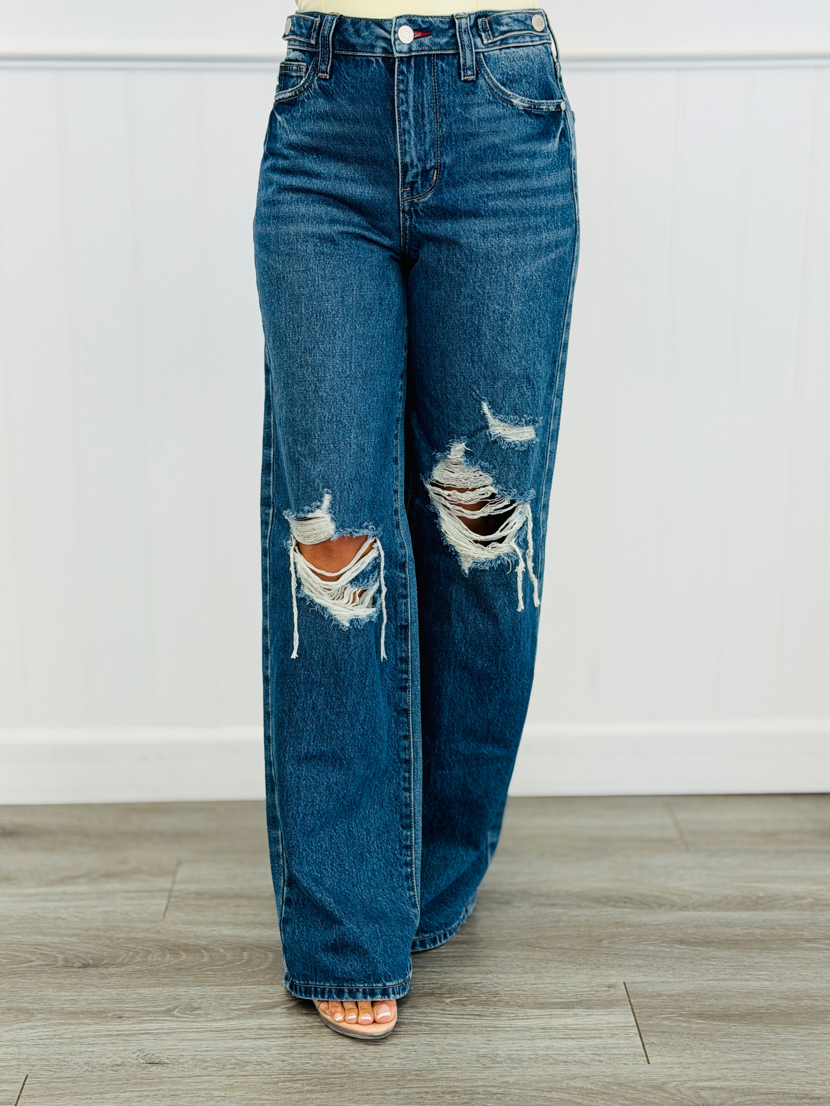 Judy Blue Downtown Darling Rigid Magic Straight Jeans (Buy 2 Free Shipping)