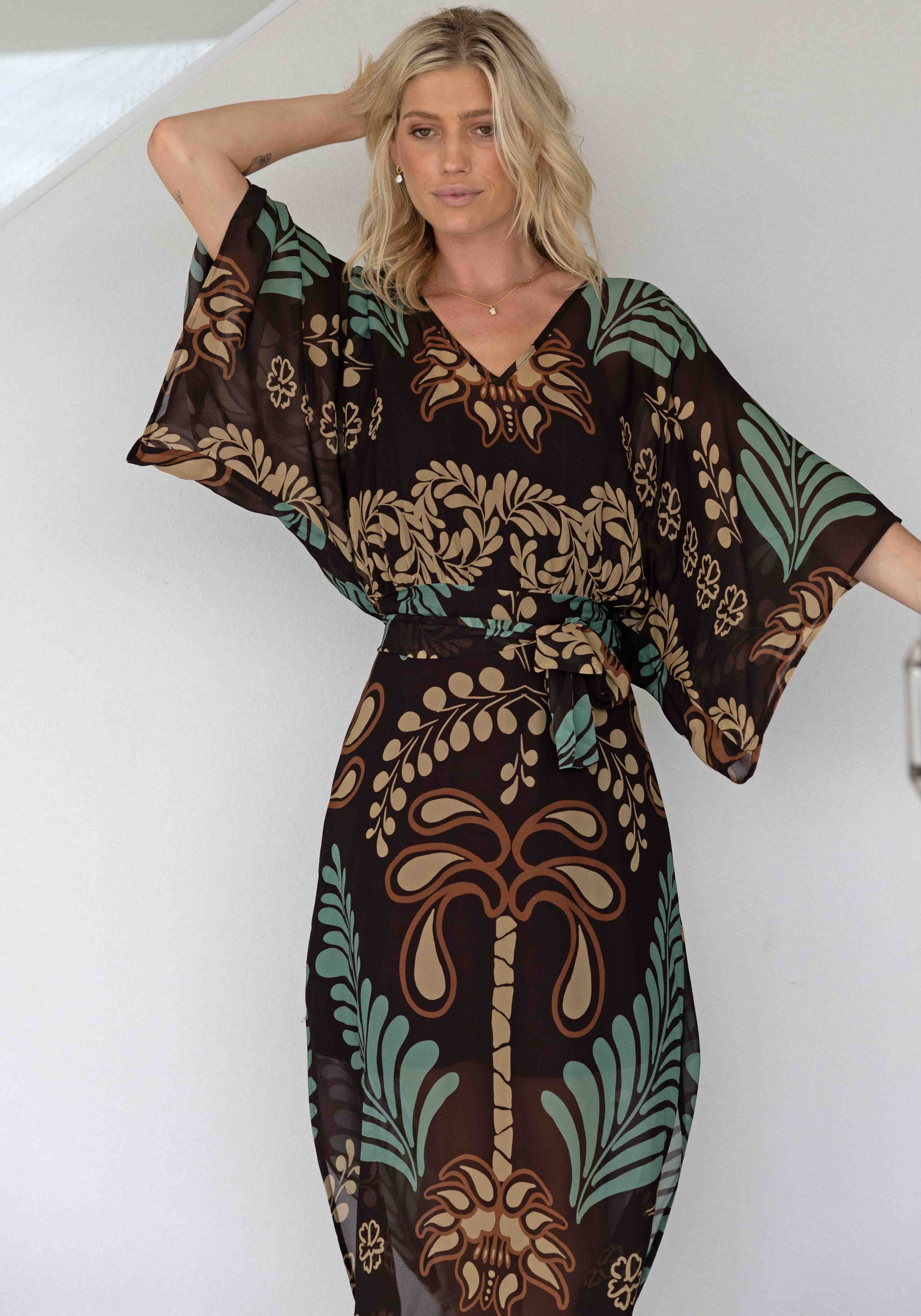 La Dolce Vita Resort Maxi Dress（Buy 2 Free SHipping)