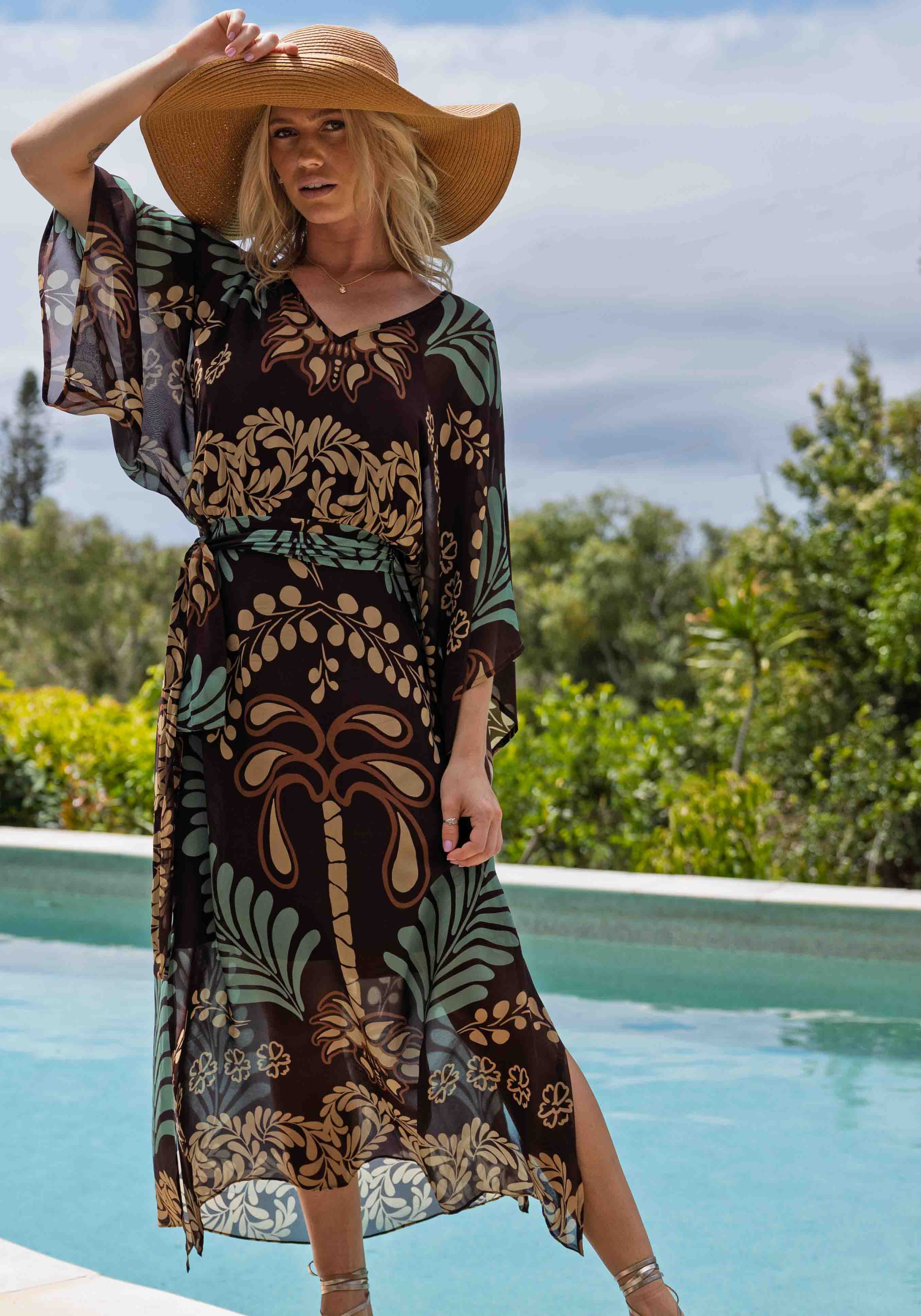 La Dolce Vita Resort Maxi Dress（Buy 2 Free SHipping)