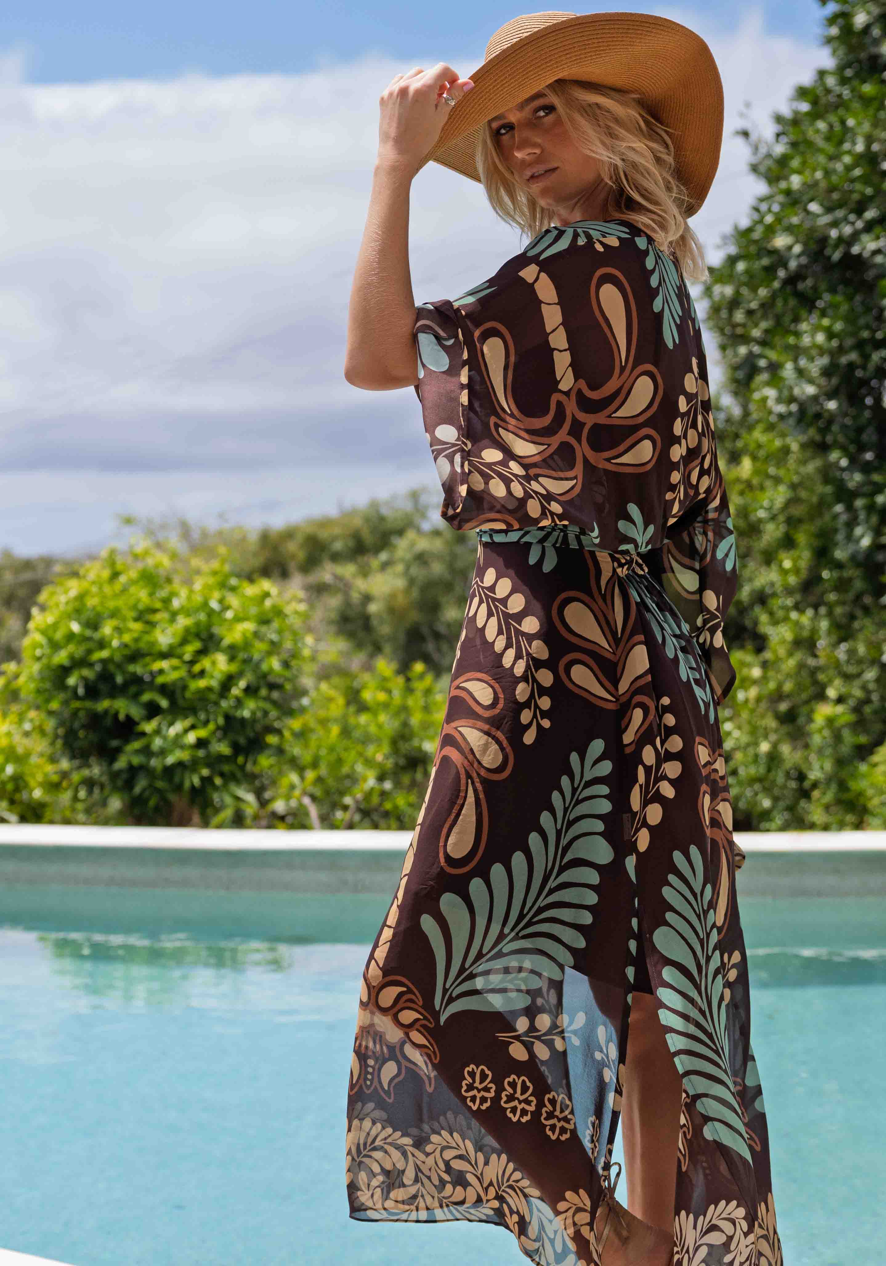 La Dolce Vita Resort Maxi Dress（Buy 2 Free SHipping)