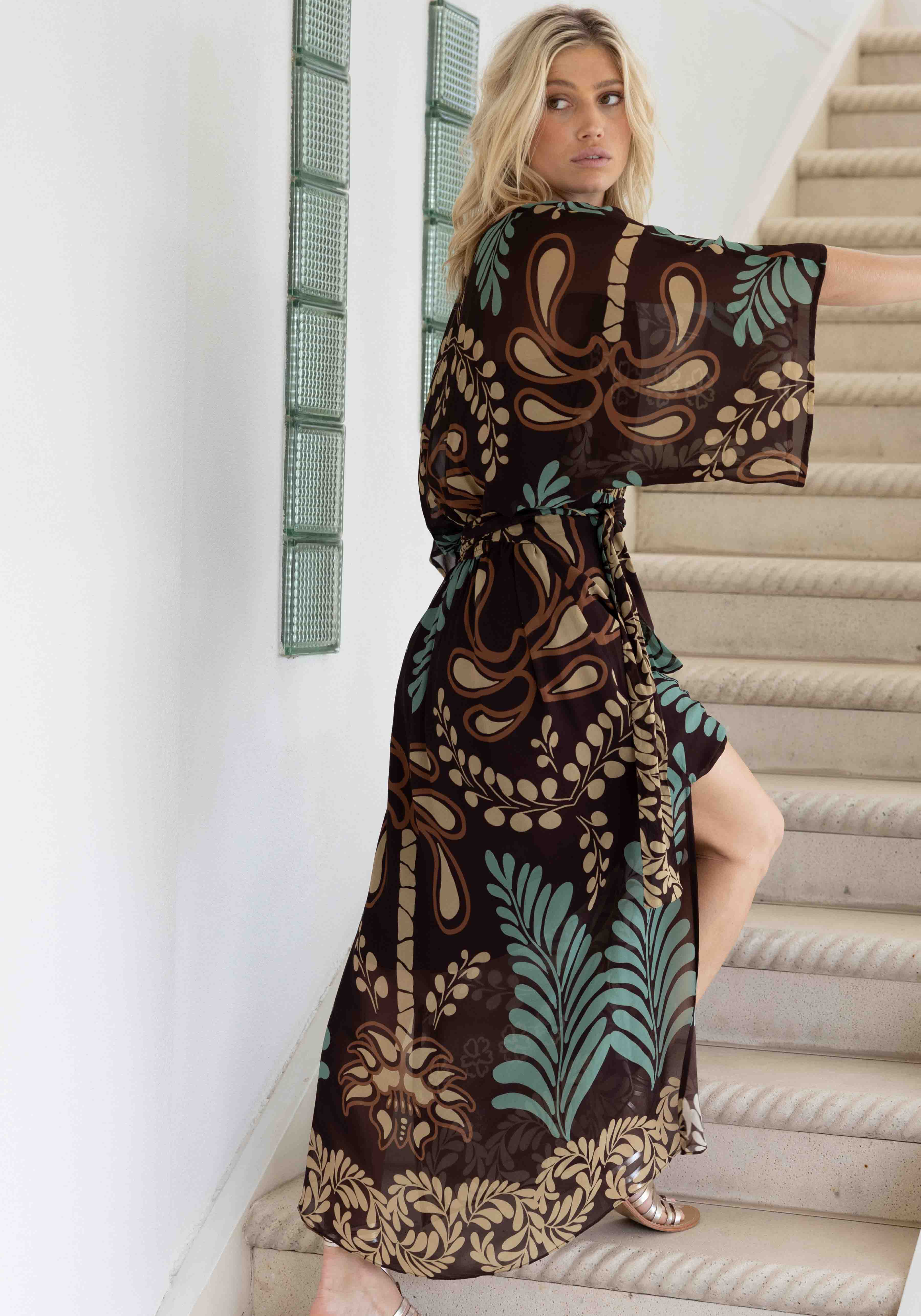 La Dolce Vita Resort Maxi Dress（Buy 2 Free SHipping)