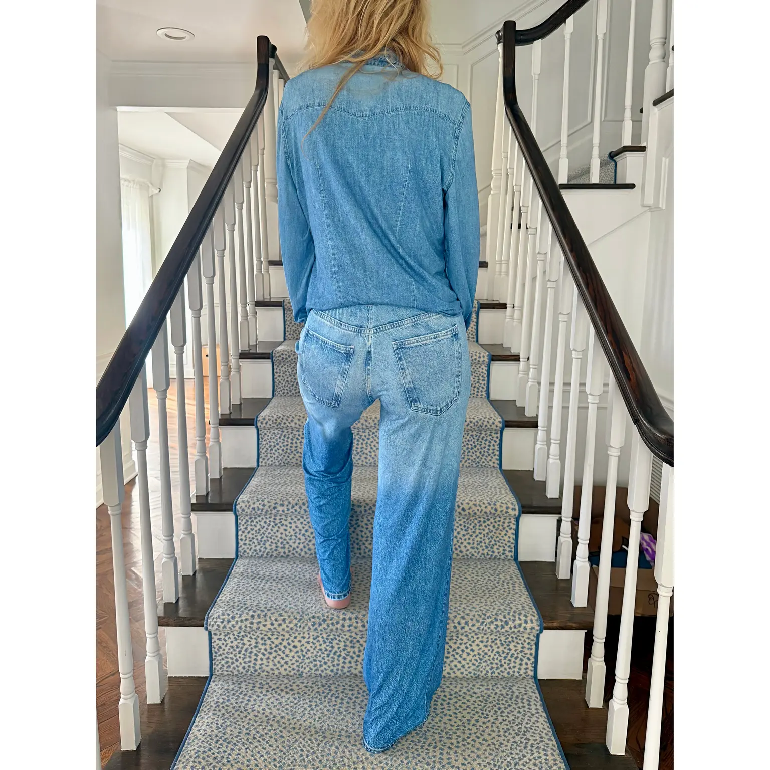 Denim Dreams Pajama Set