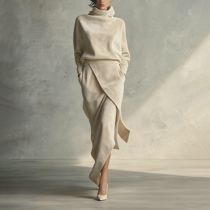 Women's Autumn And Winter Sports Casual Warm Velvet Suit