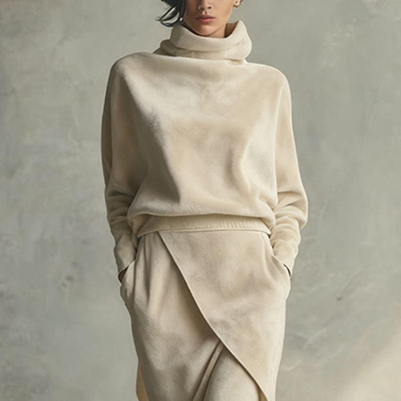 Women's Autumn And Winter Sports Casual Warm Velvet Suit