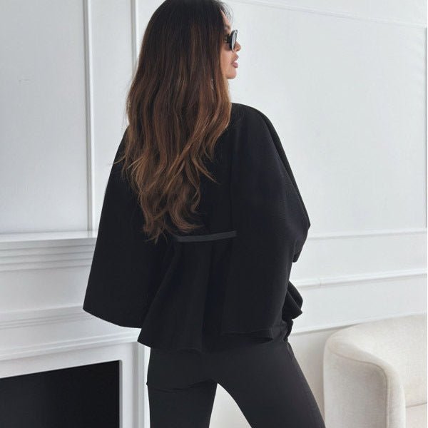 Nieve Batwing Sleeve Cloak with Belt（Buy 2 Free Shipping)