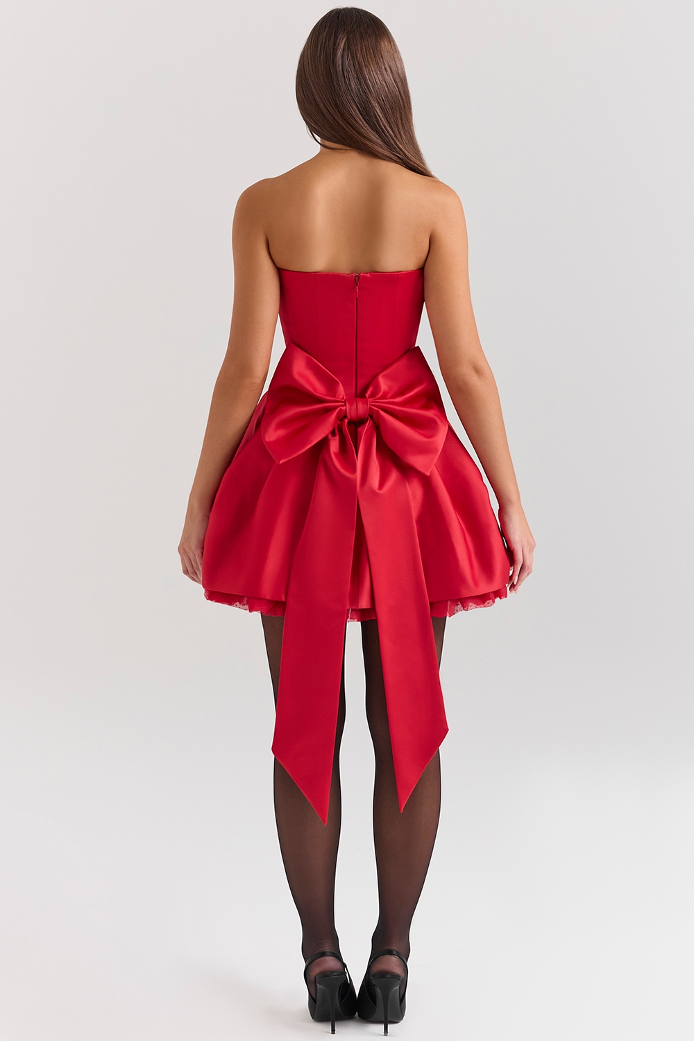 Bow mini dress(Buy 2 Free Shipping)