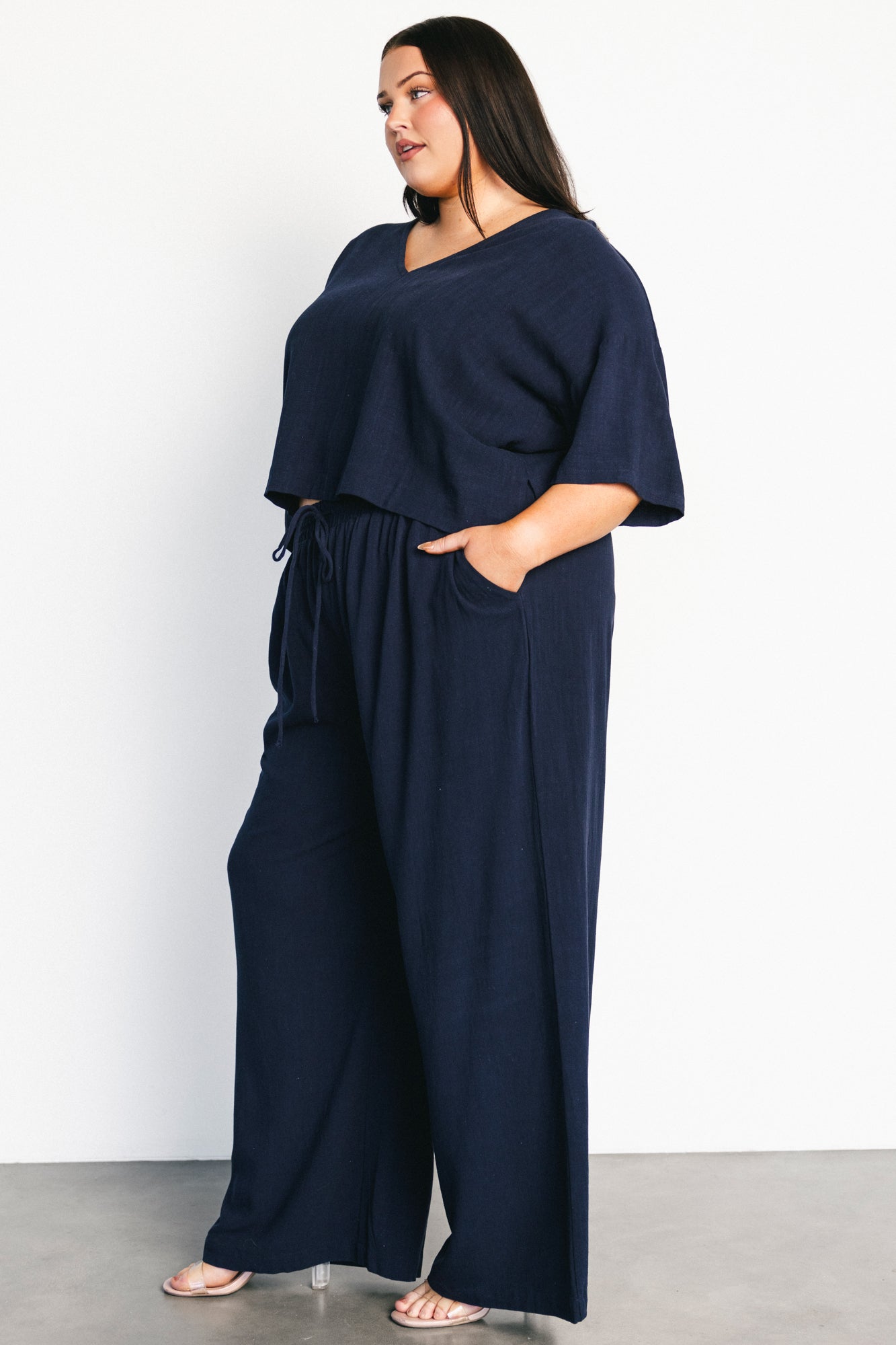 Timbre Matching Set | Navy-Glamsiq