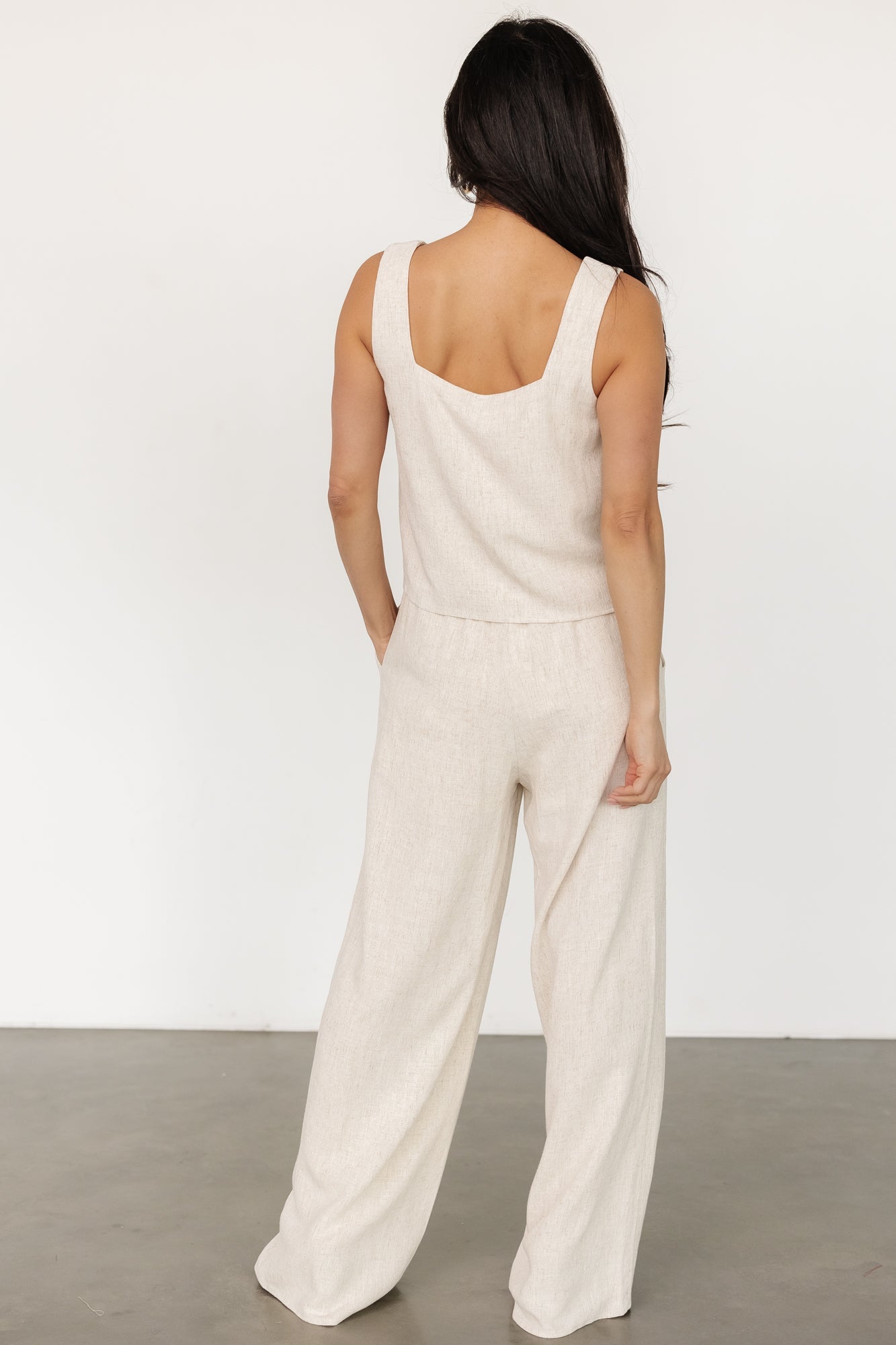 Sparrow Tank + Pants Set | Natural-Glamsiq