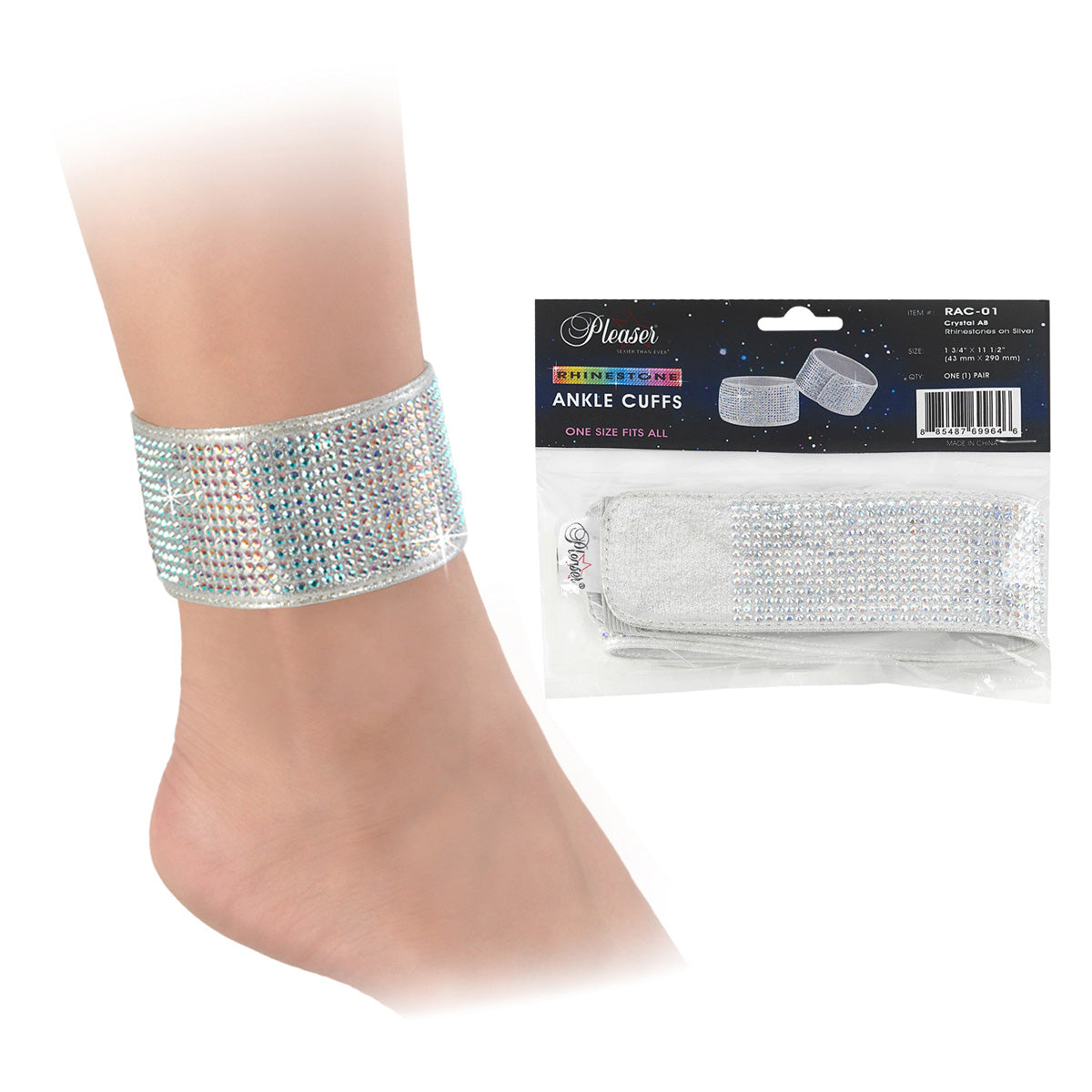 Replacement Rhinestone Ankle Cuffs-toukticu