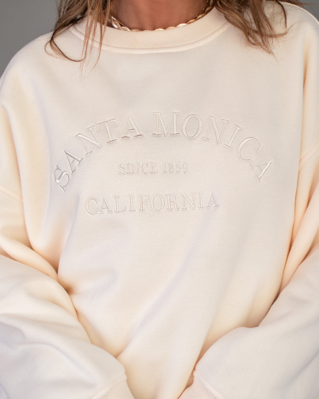 Santa Monica California Sweatshirt-chiciza