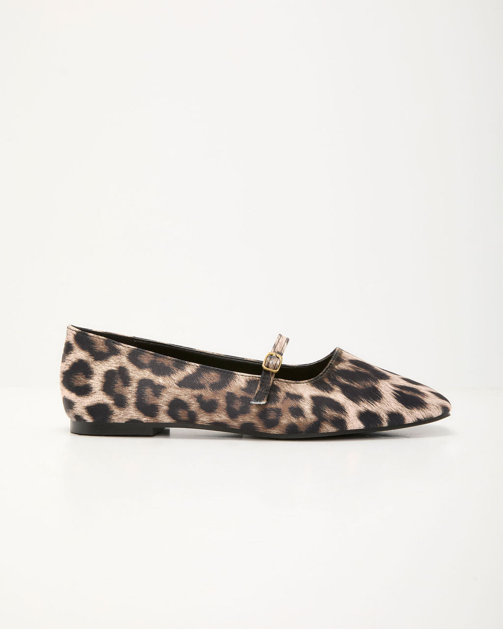 Surie Leopard Ballet Flats-chiciza