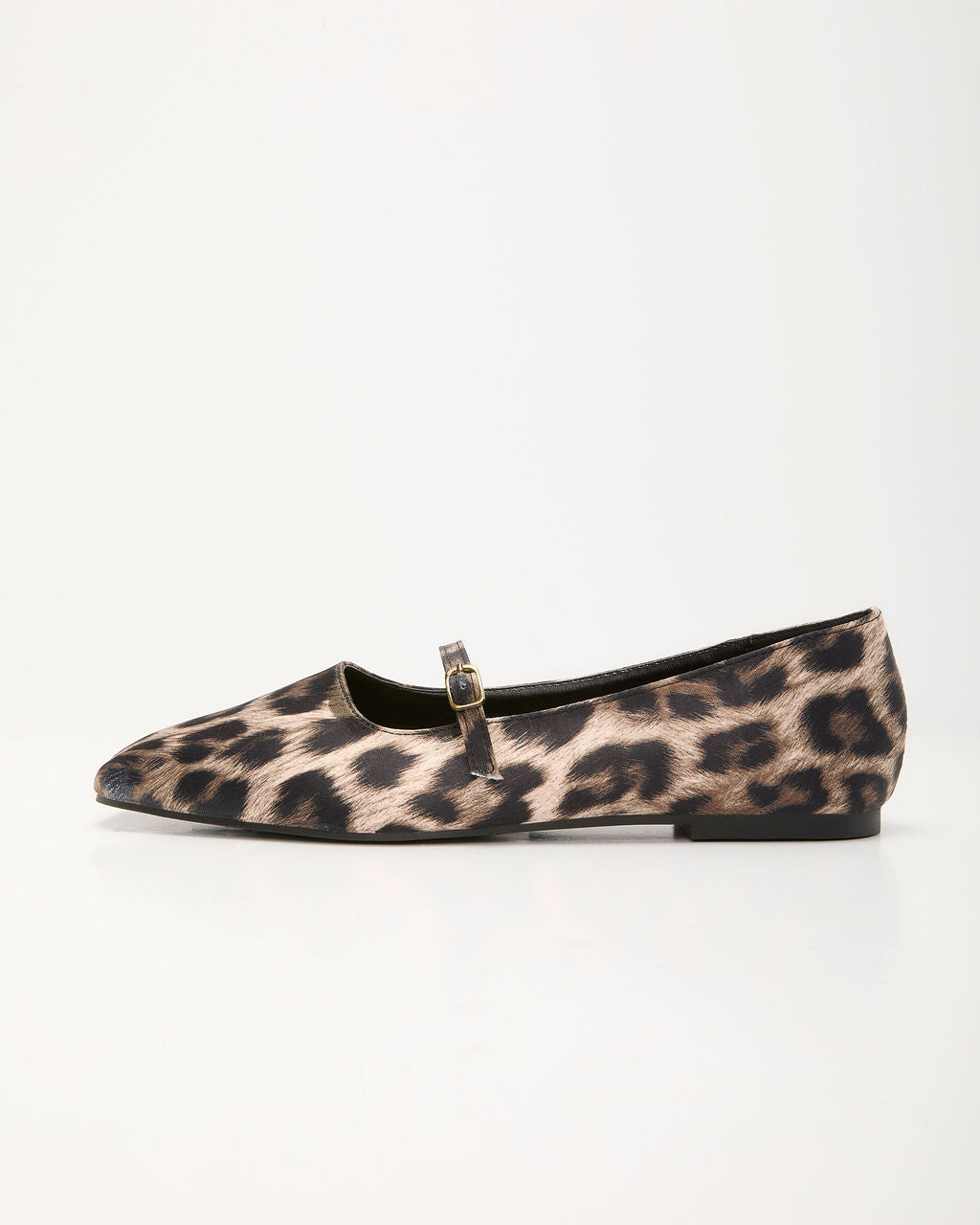 Surie Leopard Ballet Flats-chiciza