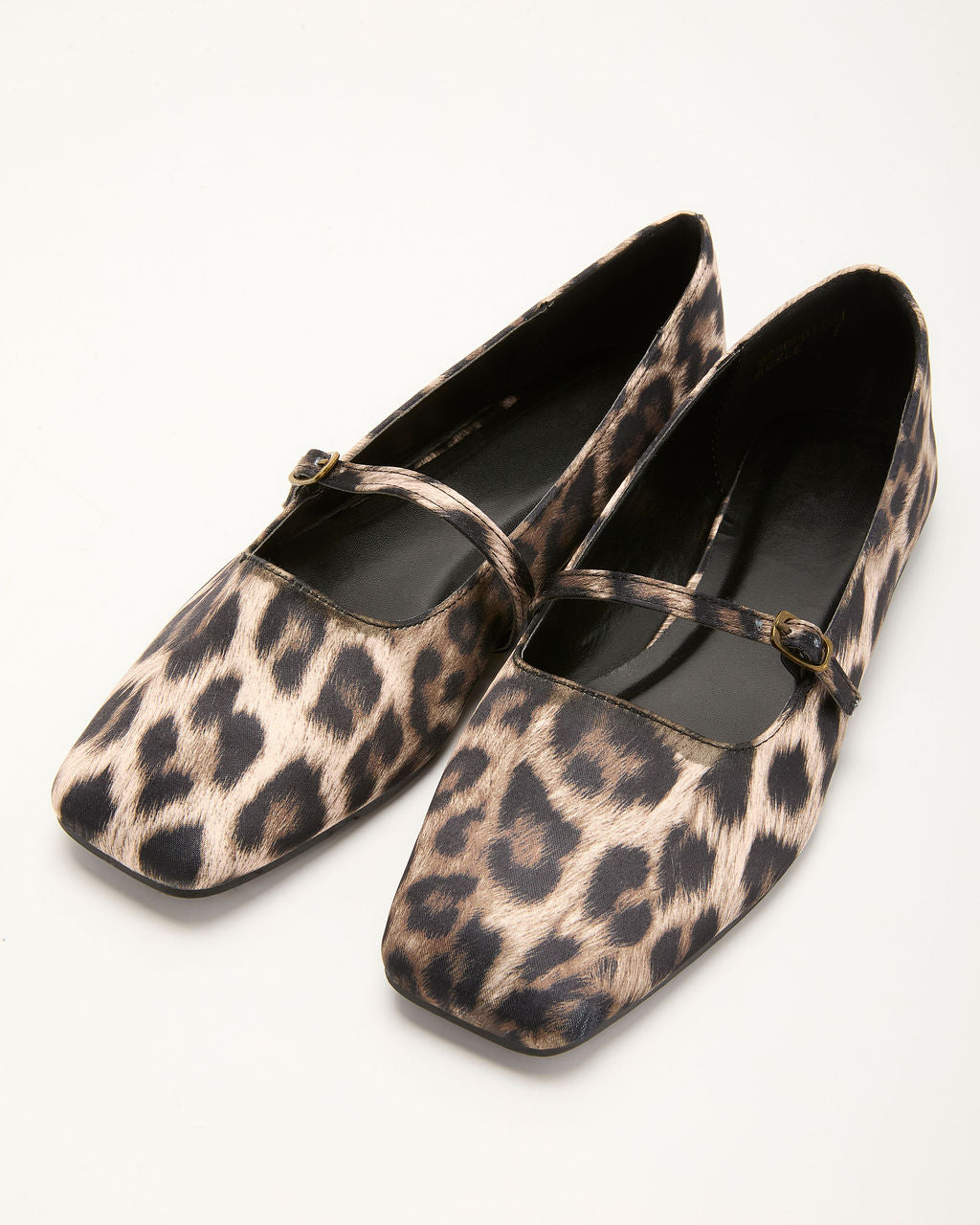 Surie Leopard Ballet Flats-chiciza