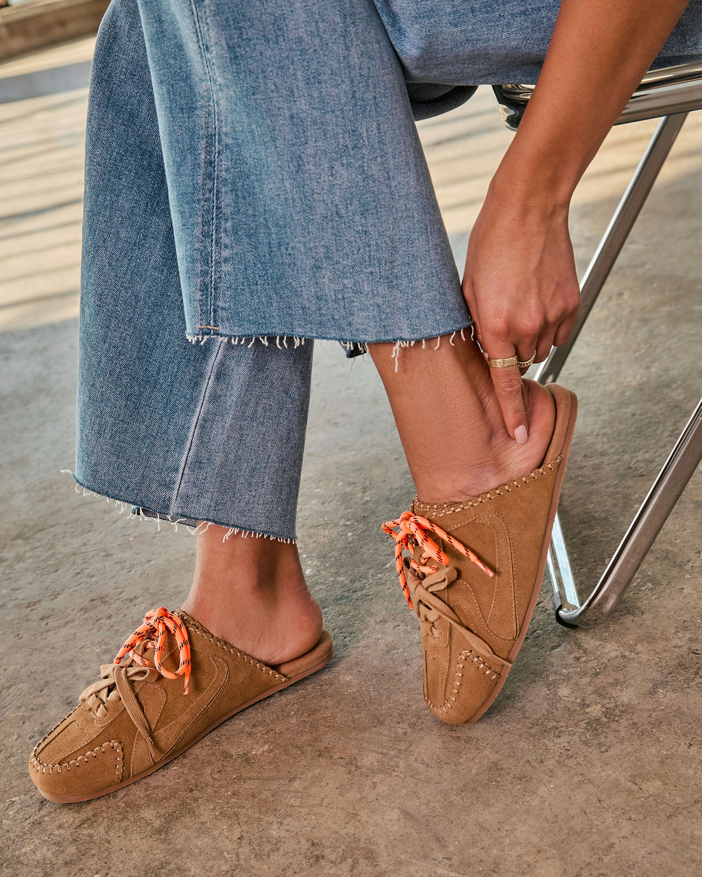 Soft Goals Slip On Sneaker Mules-chiciza