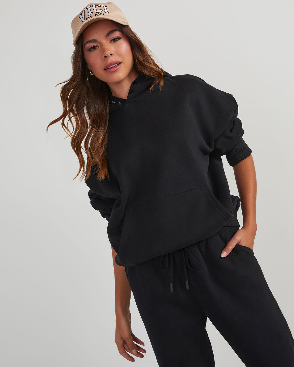 Ready Or Not Hooded Sweatshirt-chiciza