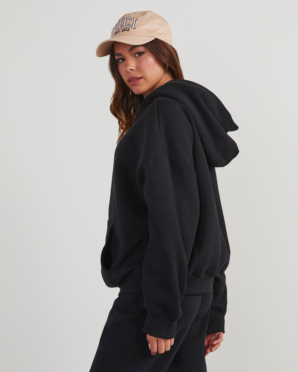 Ready Or Not Hooded Sweatshirt-chiciza