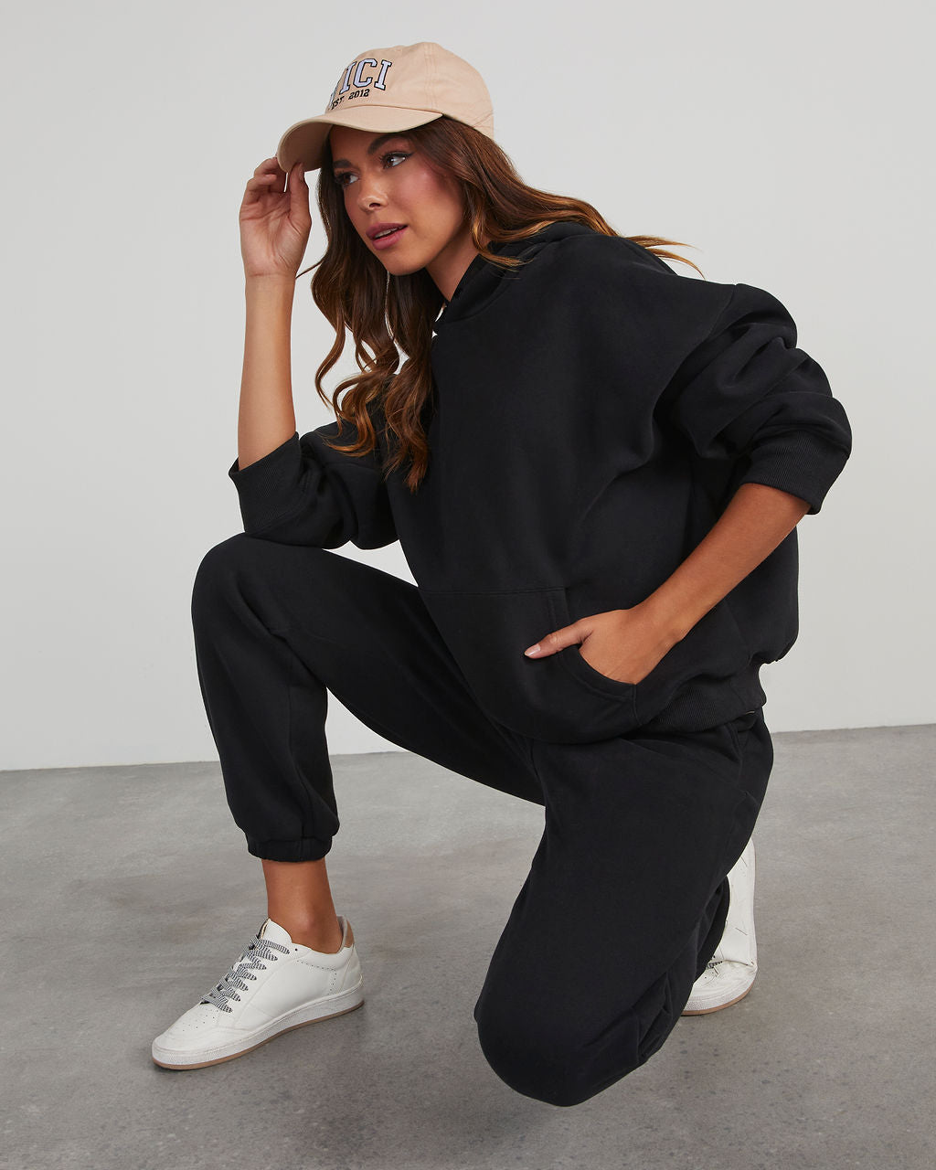 Ready Or Not Hooded Sweatshirt-chiciza
