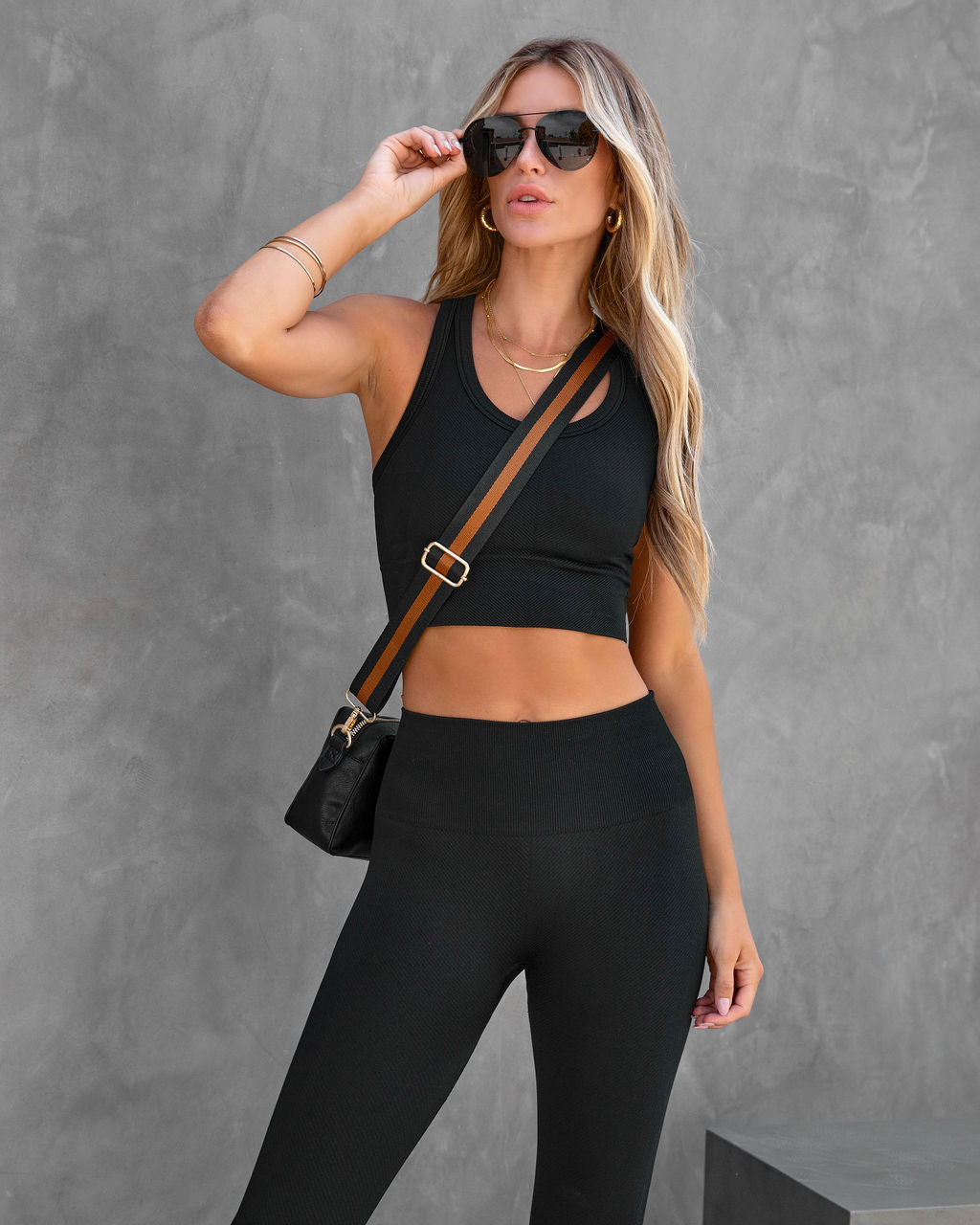 Spanx  Seamless Sculpt Chevron Ribbed Longline Medium-chiciza