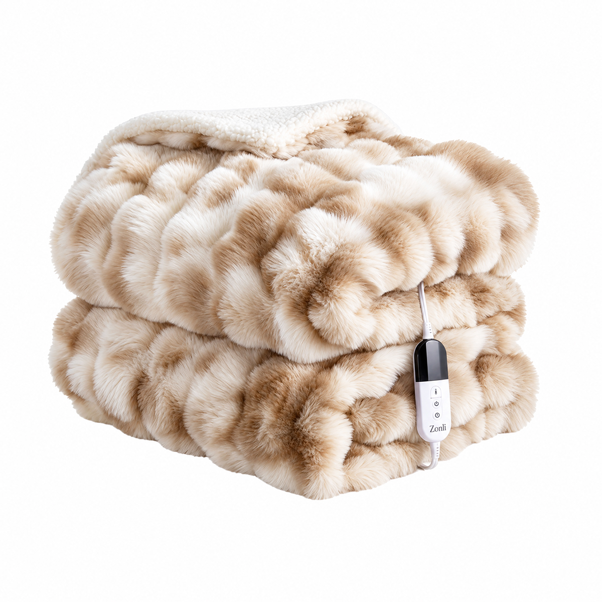 Fuzzy Calming Heated Weighted Blanket