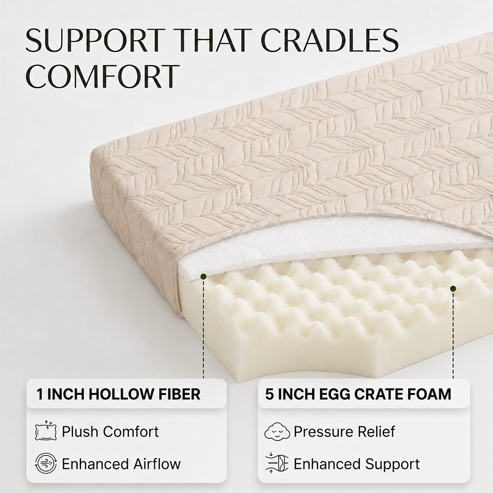 Wheat Dream Futon Mattress