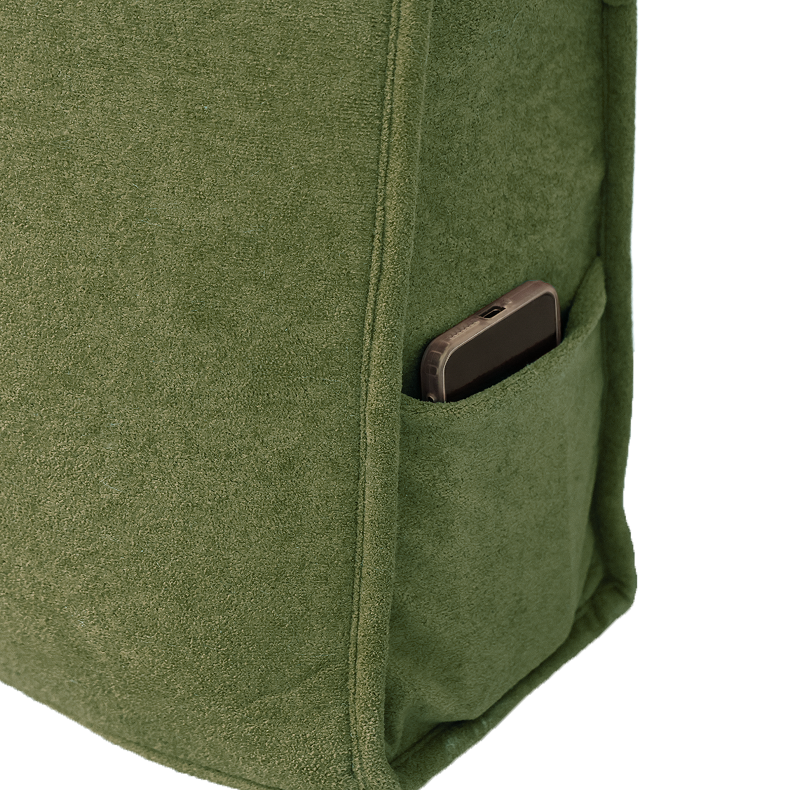 Wave-Shaped Backrest Pillow