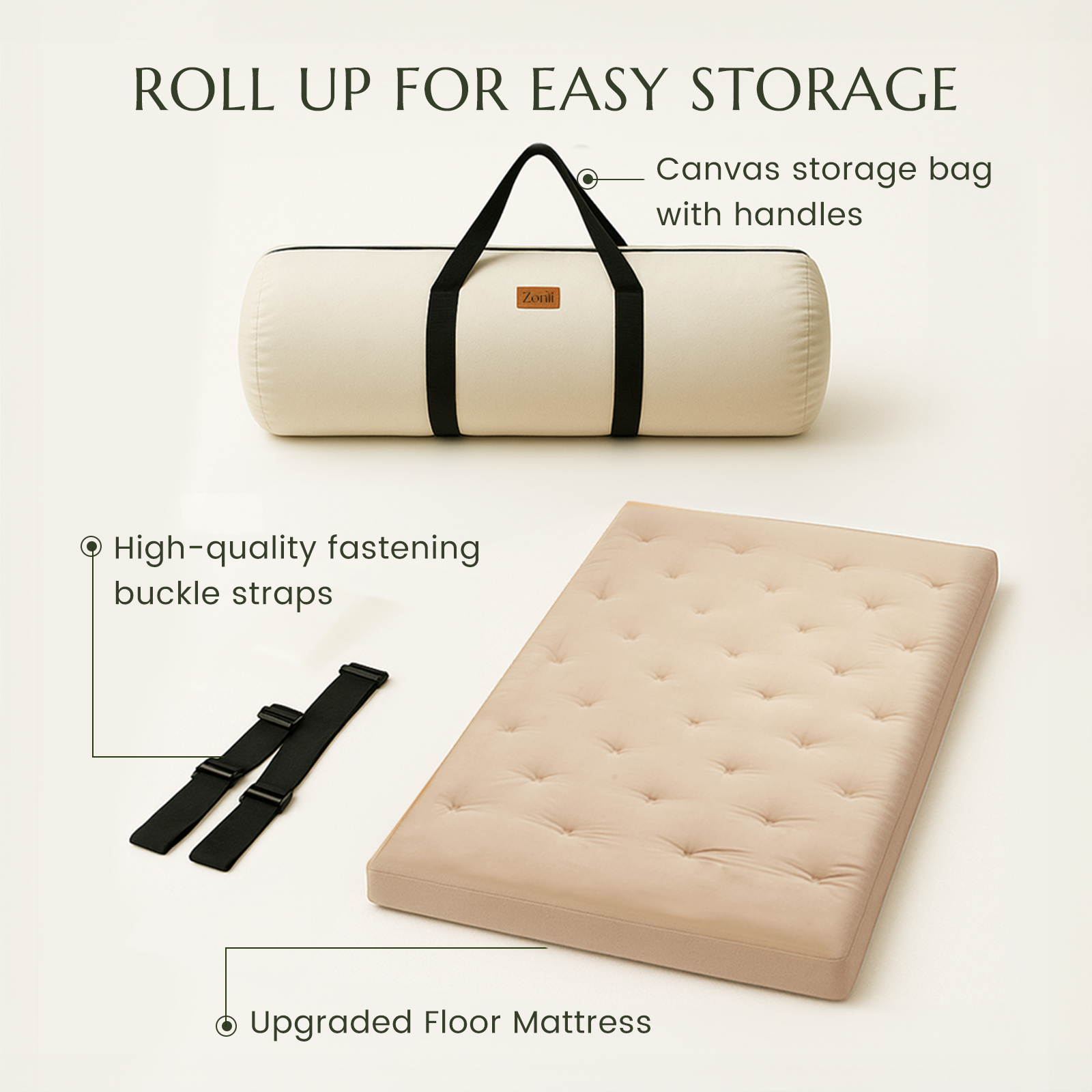 Classic Floor Mattress for Family Comfort