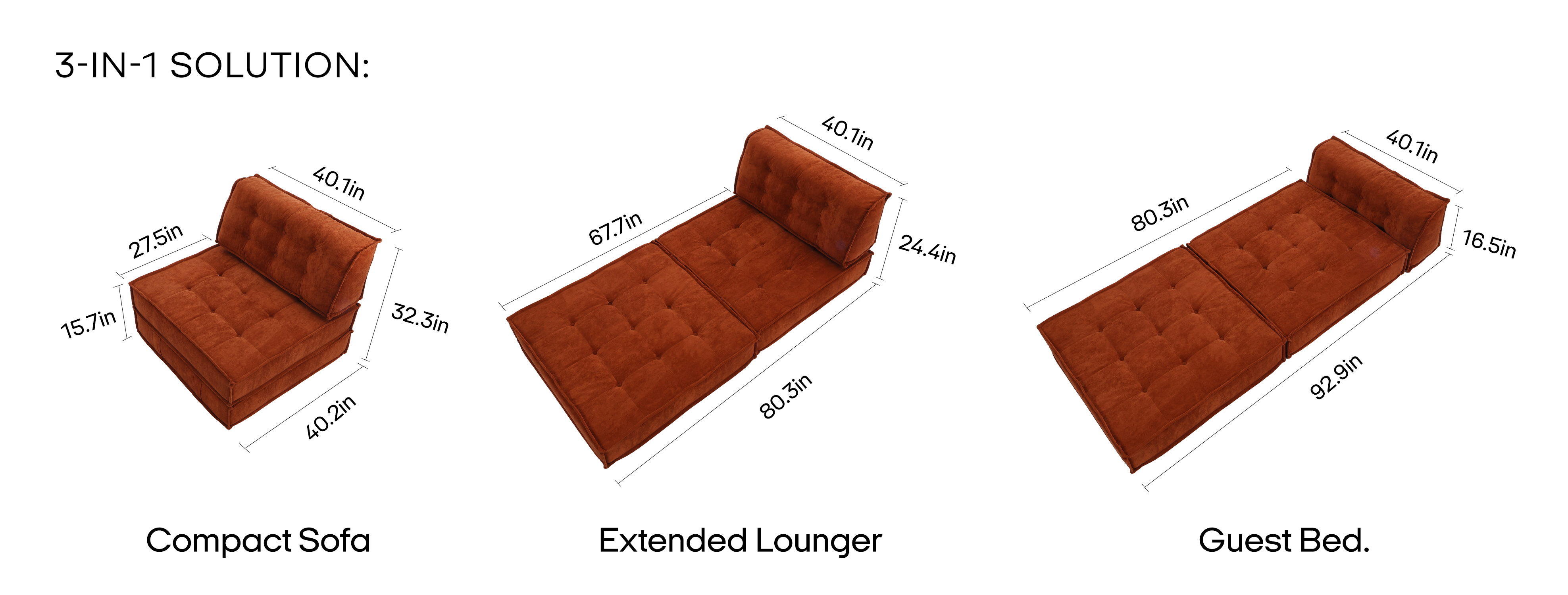 Modular Sofa Bed