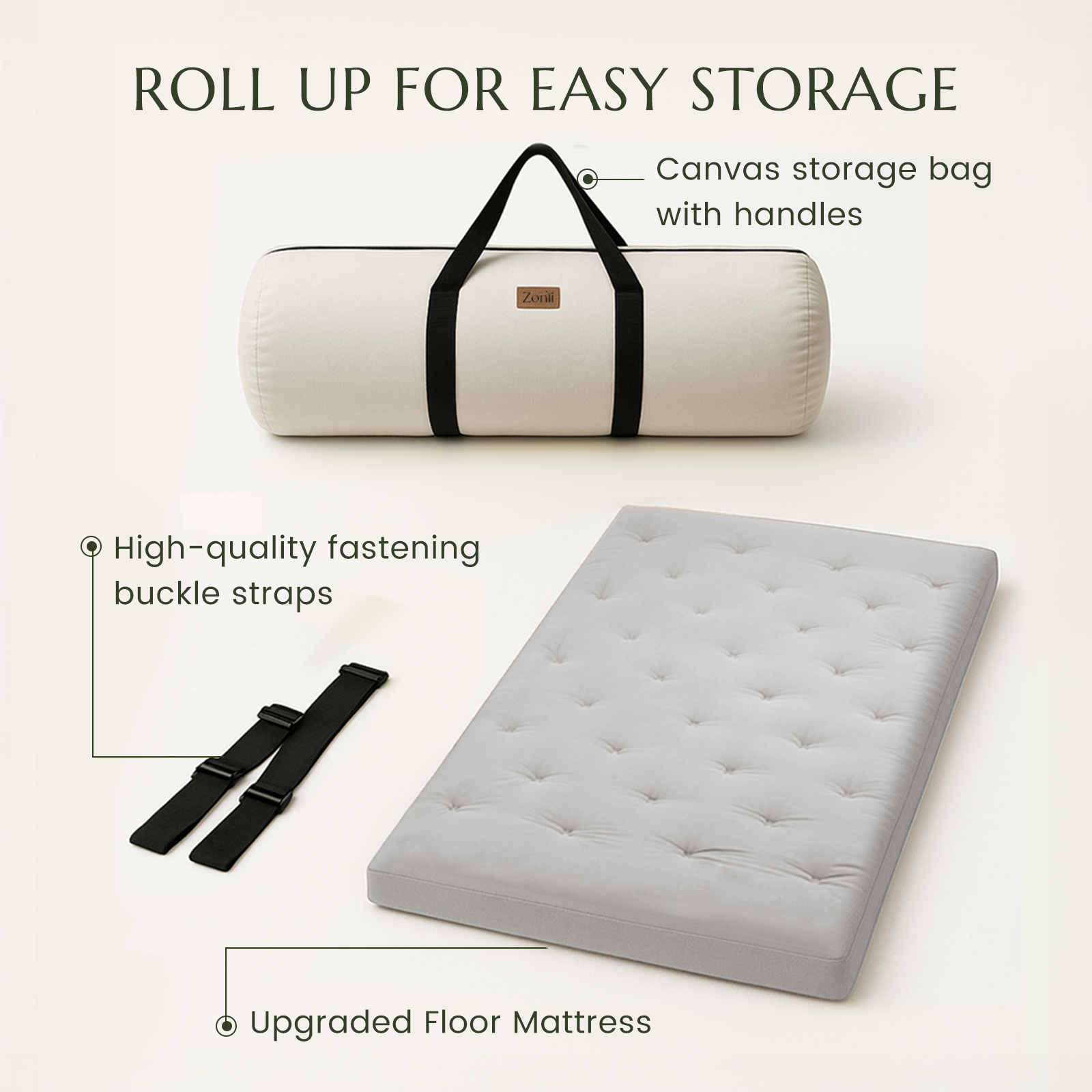 Classic Floor Mattress for Family Comfort