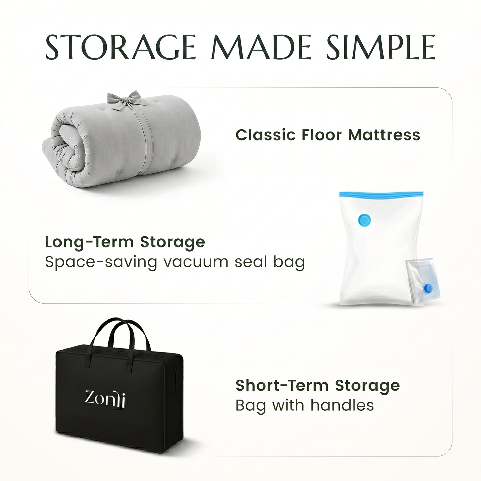 Classic Floor Mattress for Family Comfort