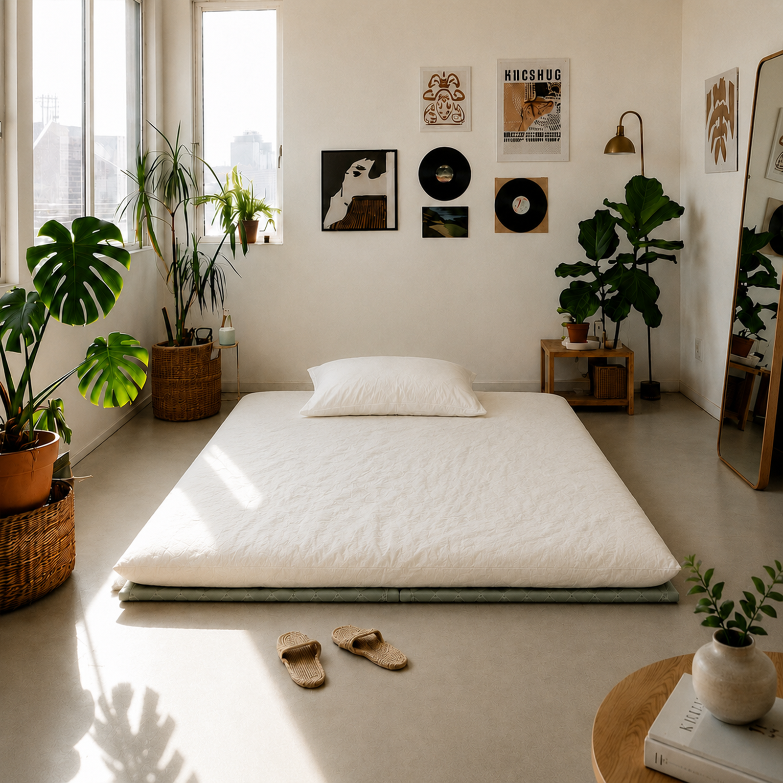 Grounded Sleep Setup