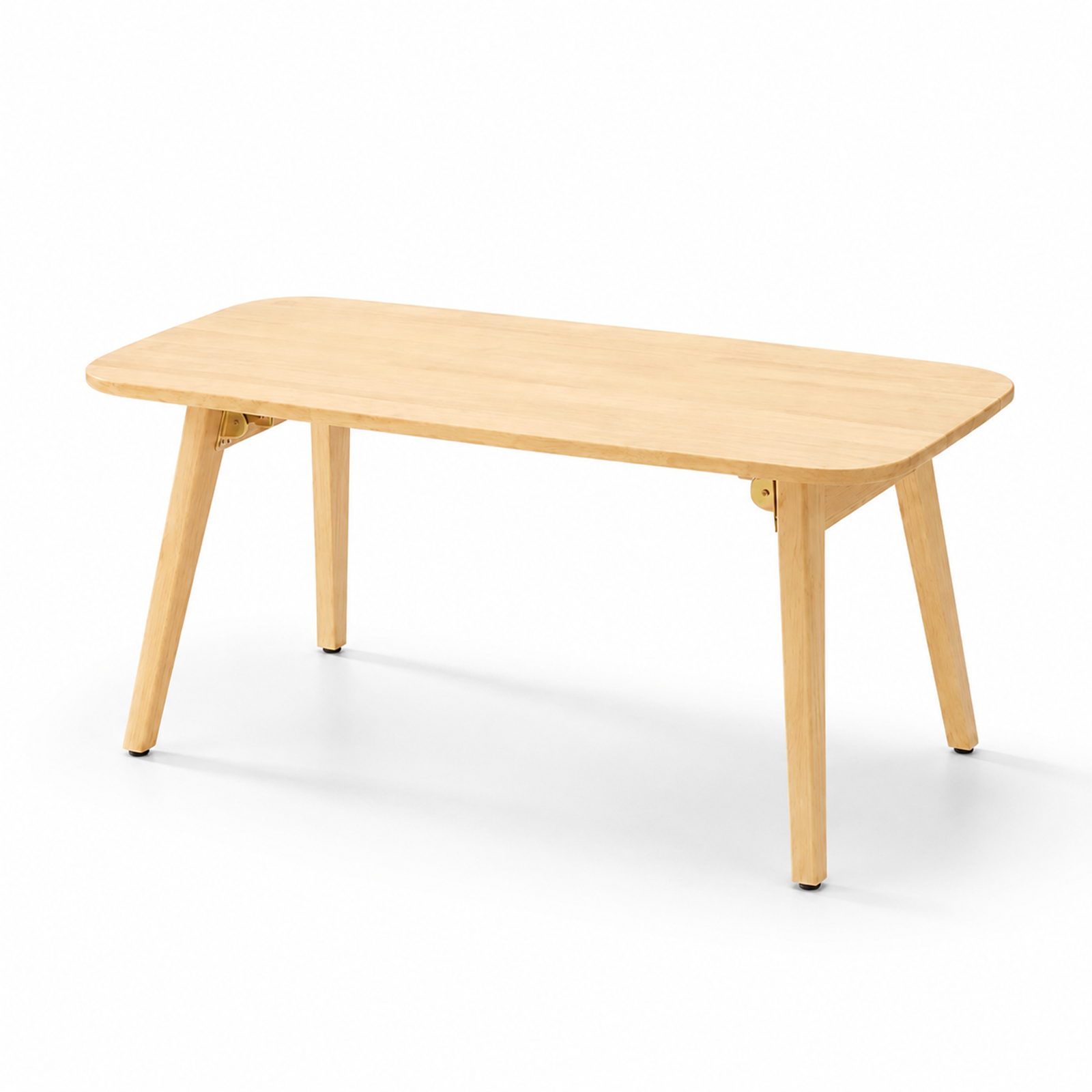 Solid Wood Folding Side Table