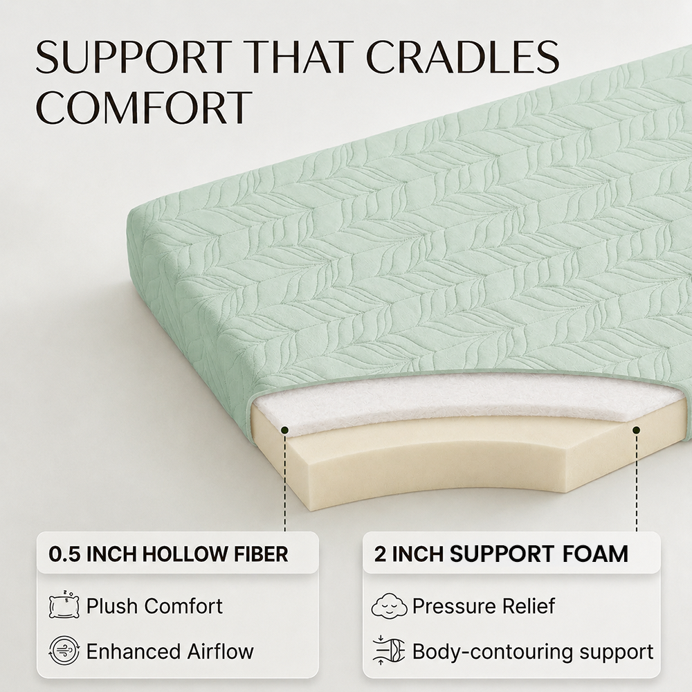 Wheat Dream Futon Mattress