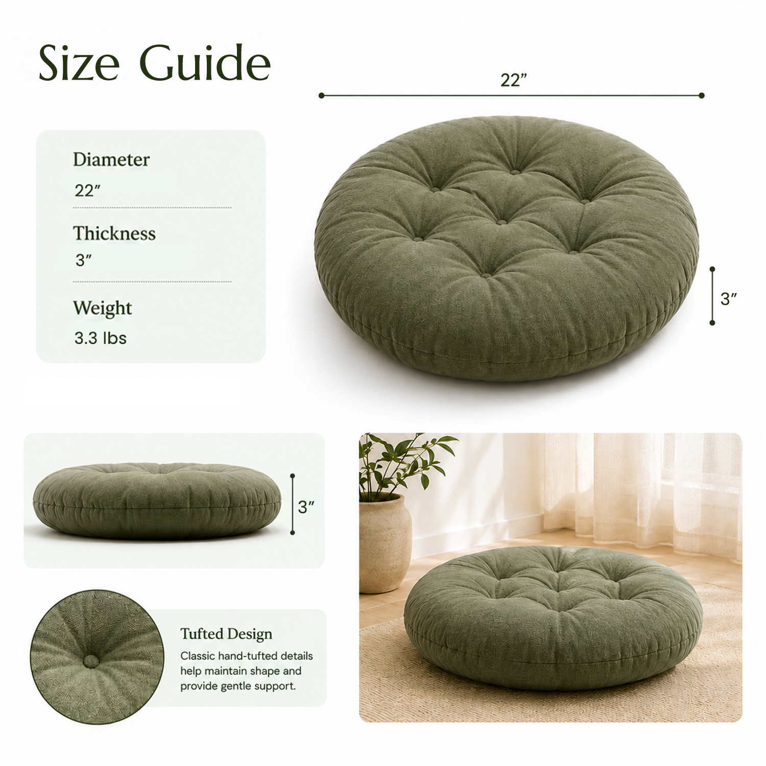 Classic Floor Cushion – zonlihome