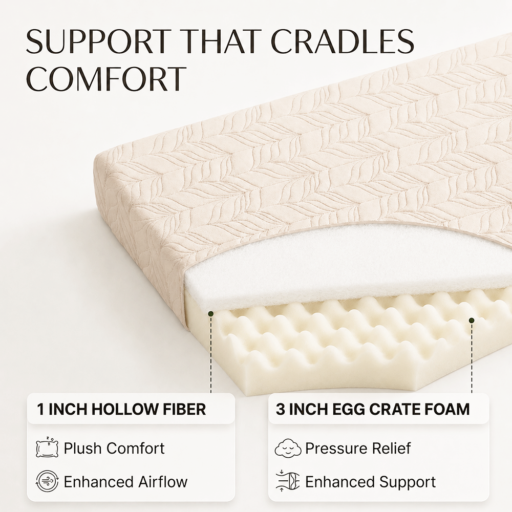 Wheat Dream Futon Mattress