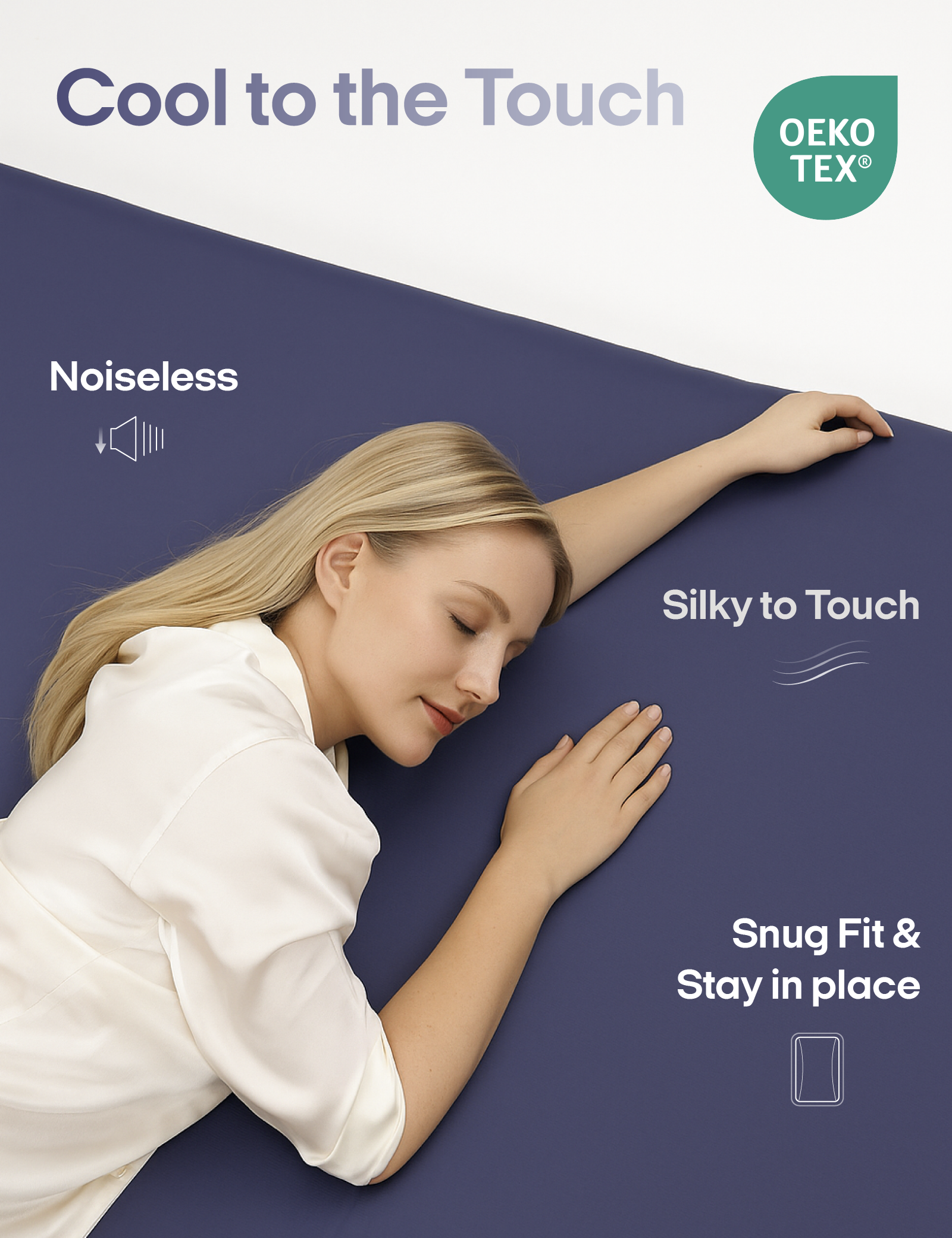 Cooling Futon Mattress Fitted Sheet