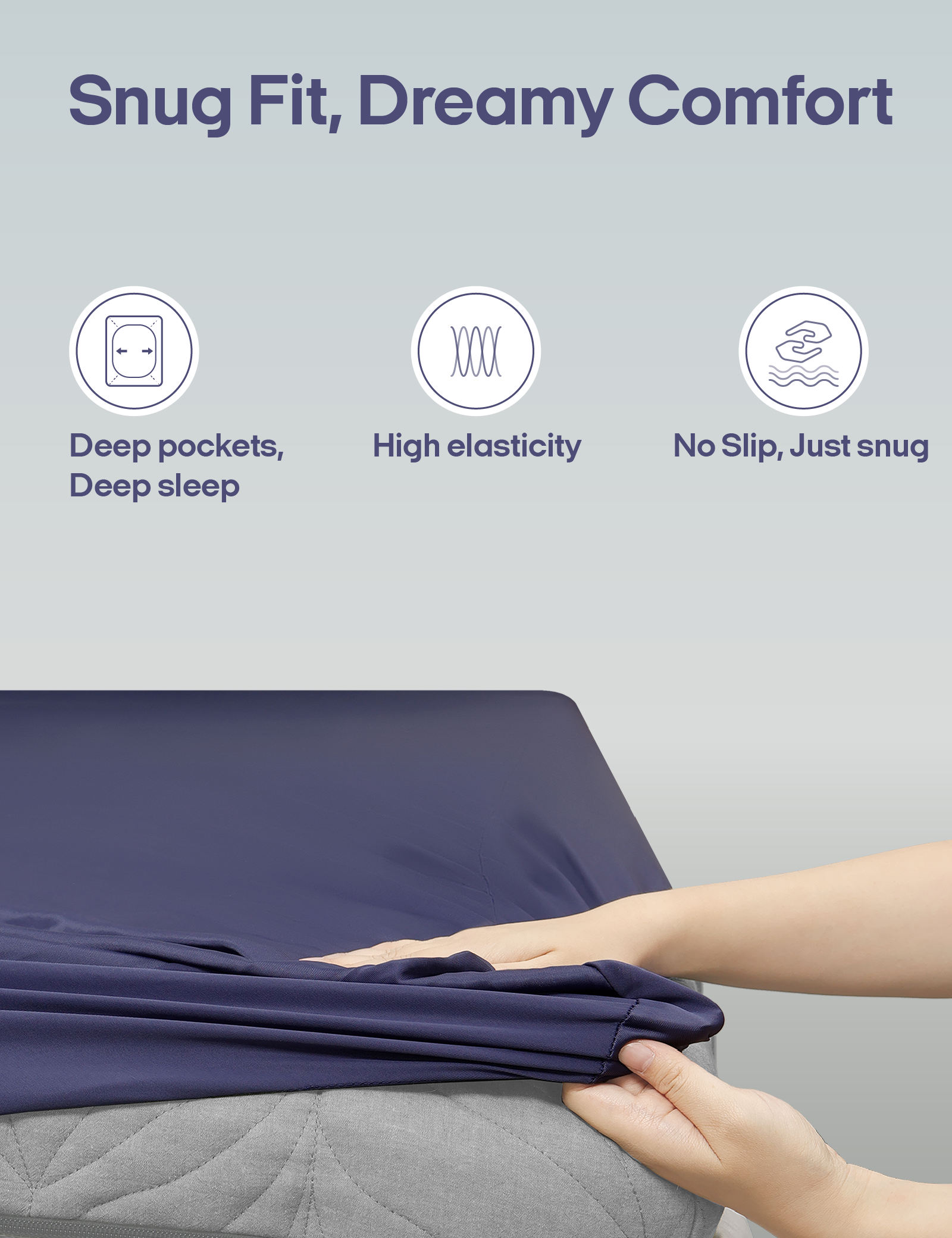 Cooling Futon Mattress Fitted Sheet