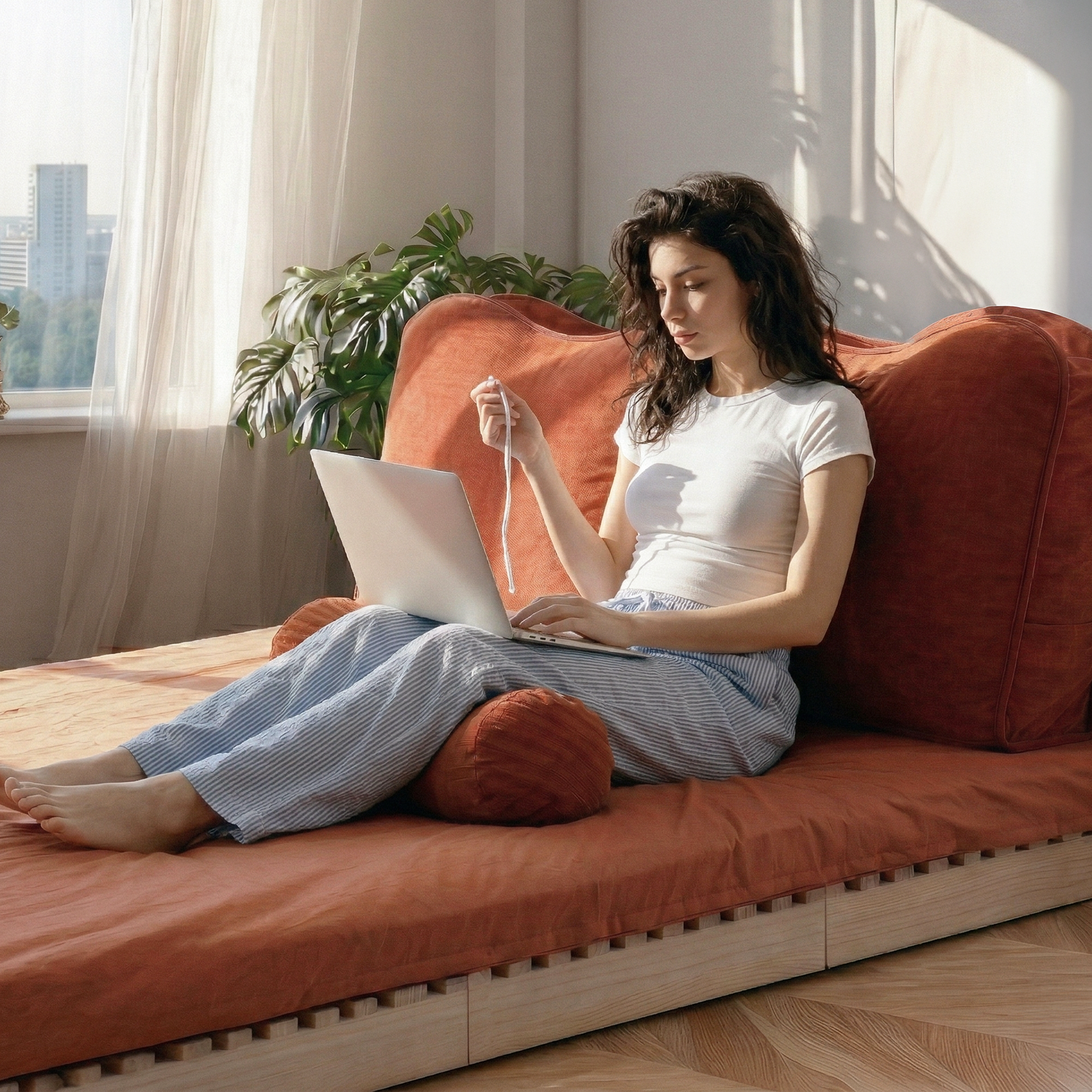 Wave-Shaped Backrest Pillow- Special Offer 