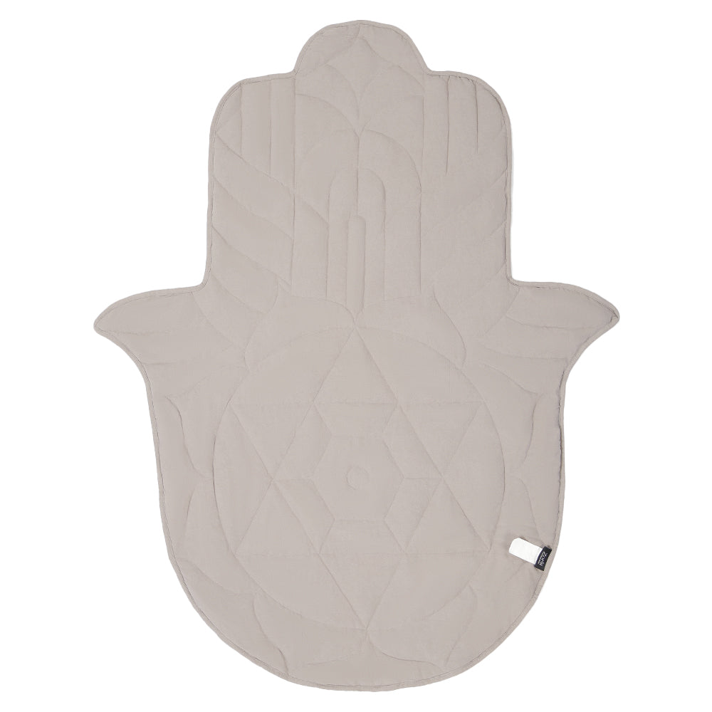 Palm Shaped Weighted-Lap Blanket