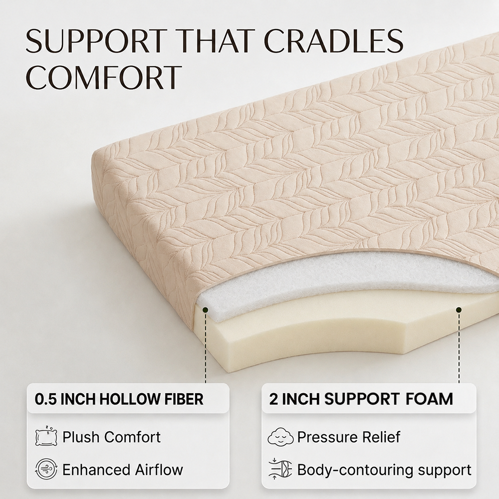Wheat Dream Futon Mattress