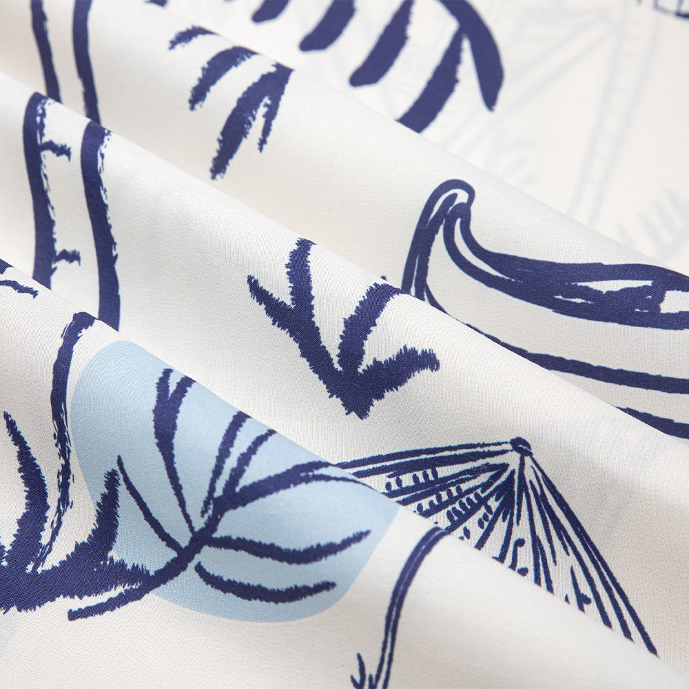 Beachside White Cozy Blanket