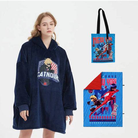 miraculous ladybug blanket