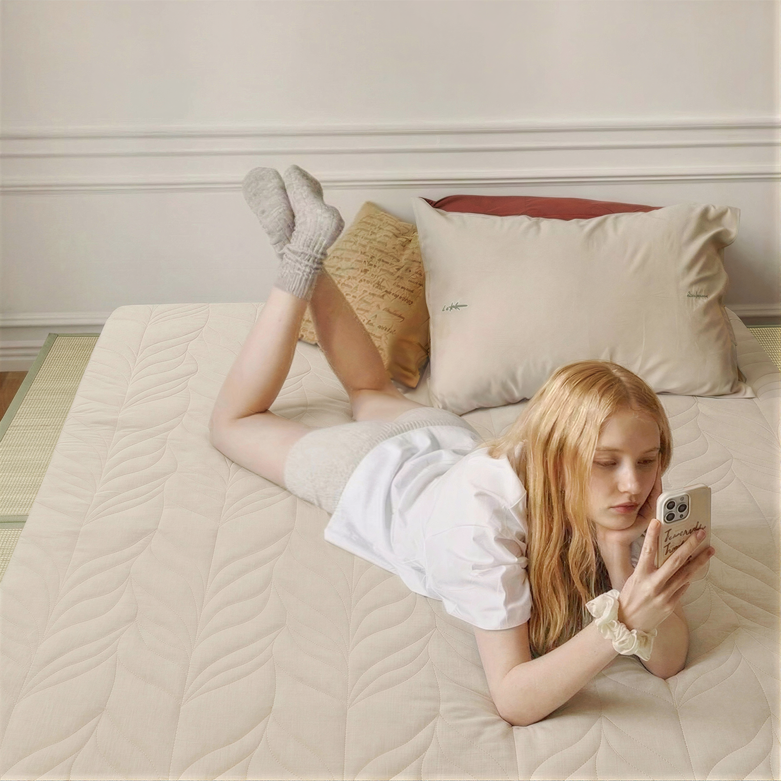 Wheat Dream Futon Mattress